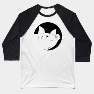 Pig Logo Baseball T-Shirt